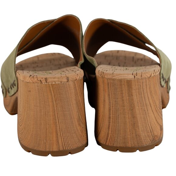 Kork-Ease Women's Tatum Leather 2-3/4" Heel Slide Sunflower Platform Sandals 10M - Picture 13 of 13